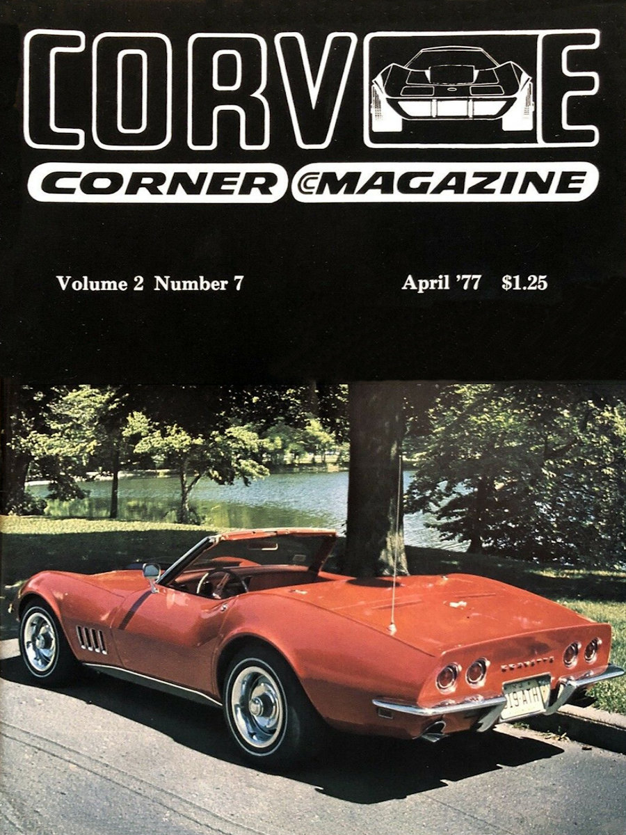 Corvette Corner Apr April 1977