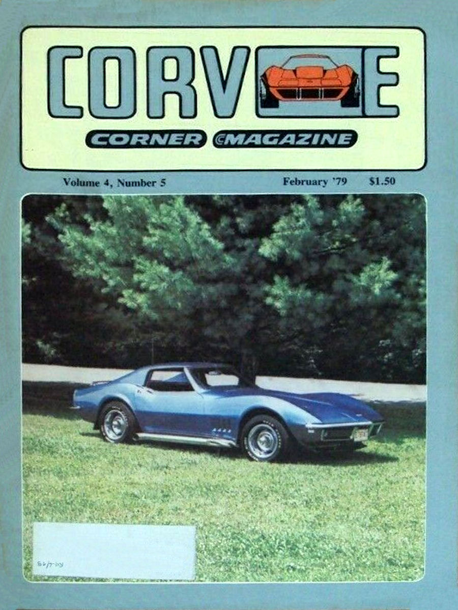 Corvette Corner Feb February 1979
