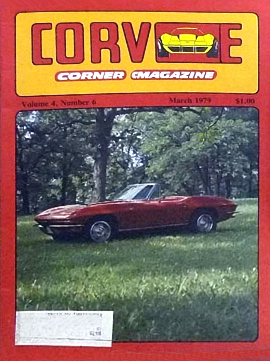 Corvette Corner Mar March 1976