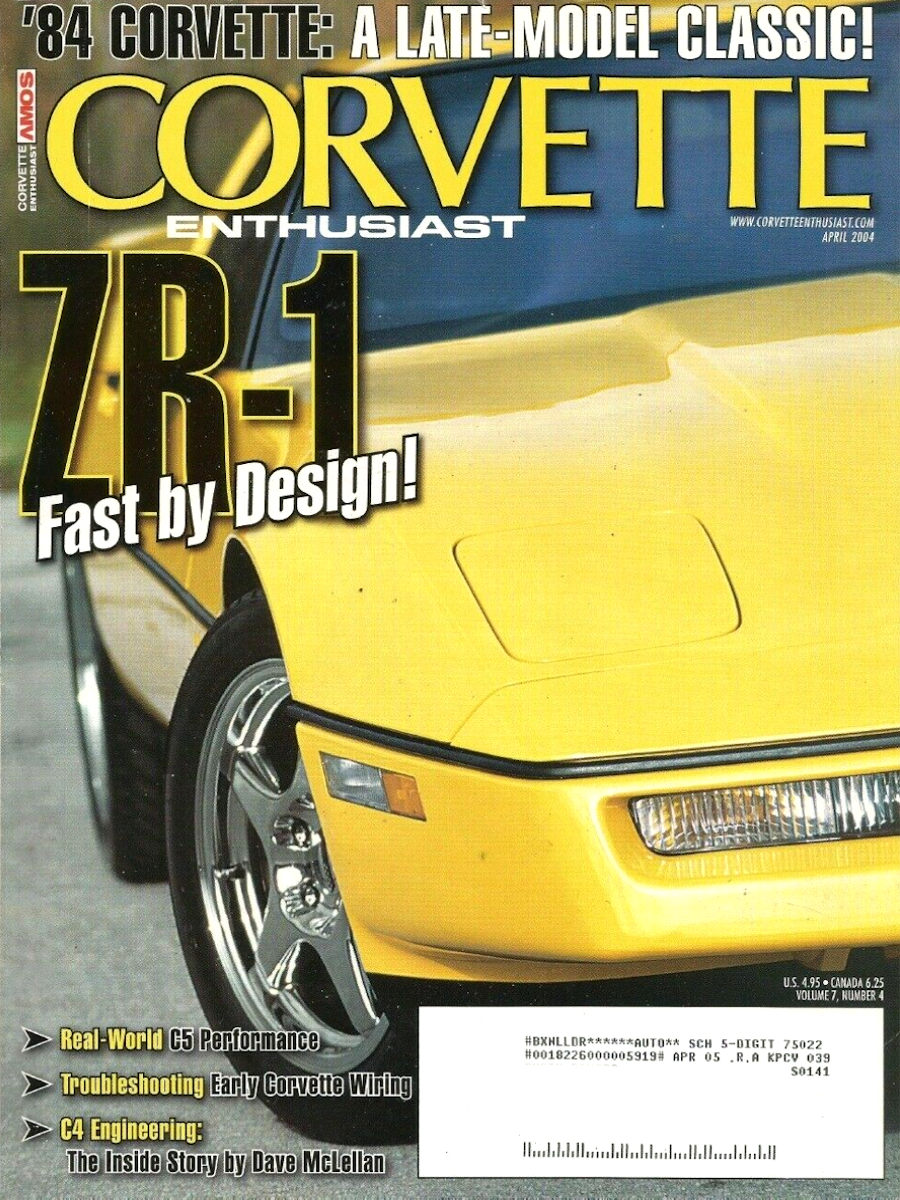 Corvette Enthusiast Apr April 2004