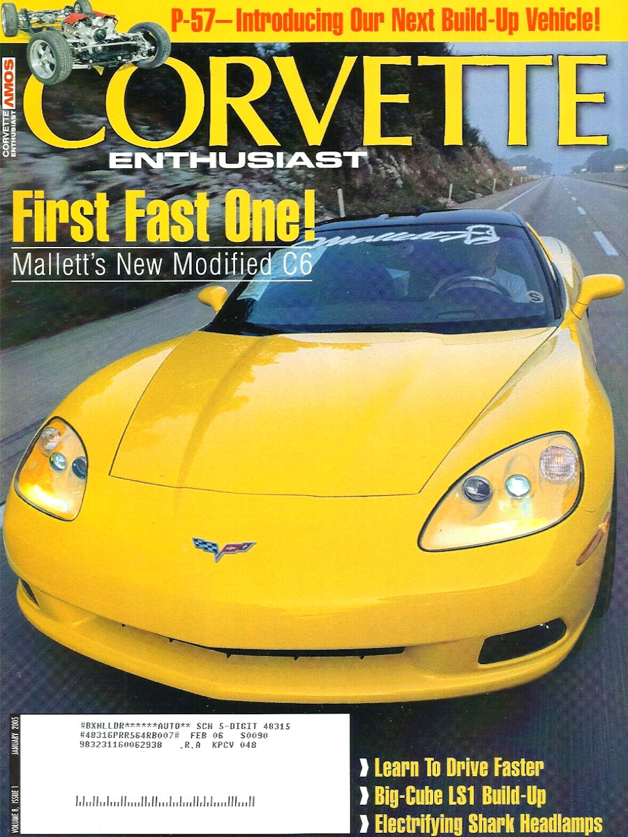 Corvette Enthusiast Jan January 2005