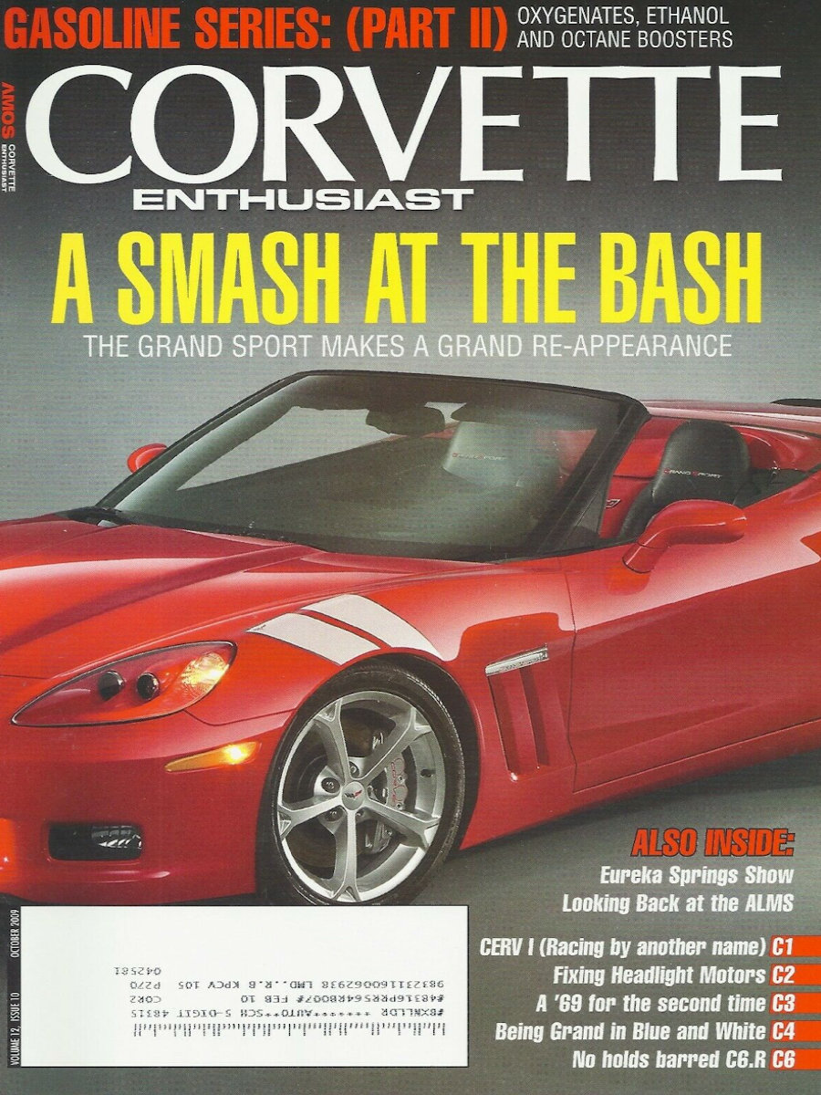 Corvette Enthusiast Oct October 2009