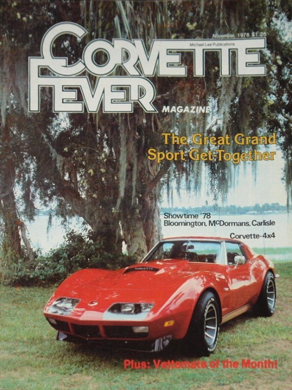 Corvette Fever Nov November 1978