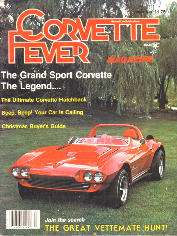 Corvette Fever Dec December 1979