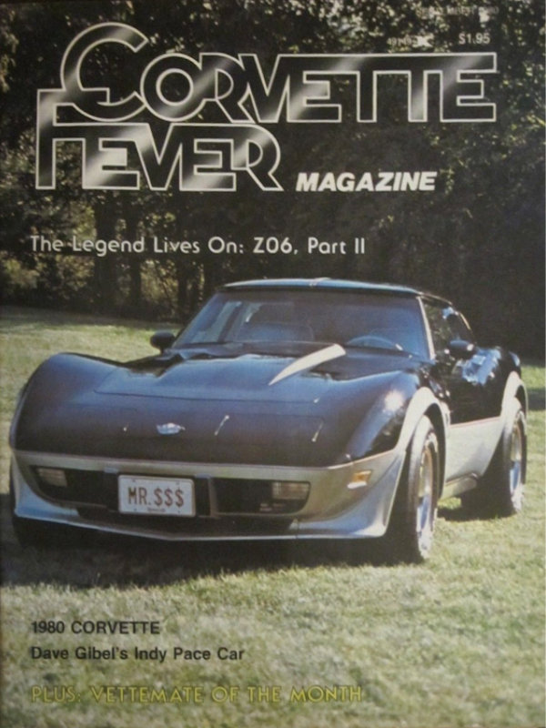 Corvette Fever Sept September 1980