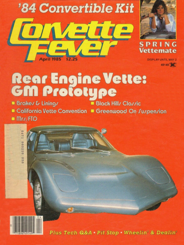 Corvette Fever Apr April 1985