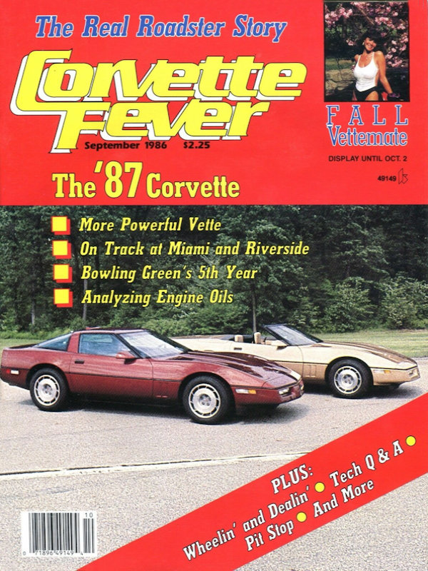 Corvette Fever Oct October 1986