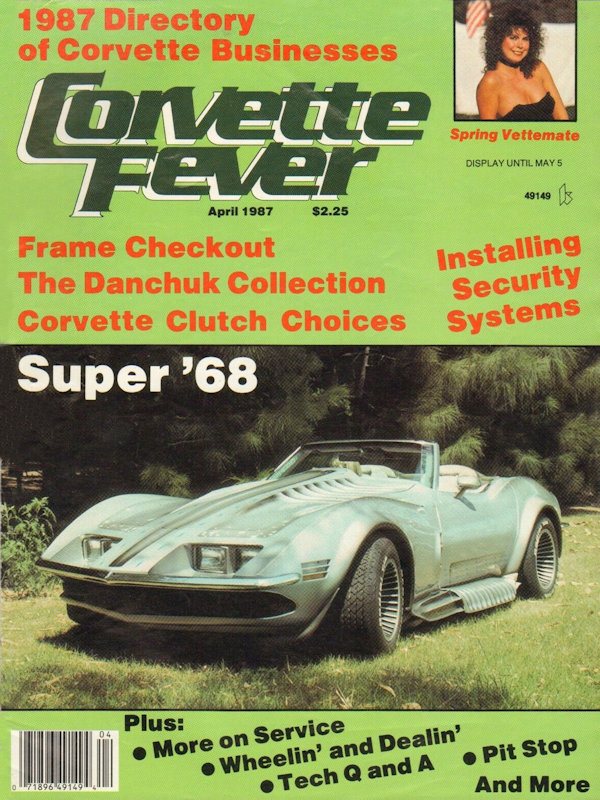 Corvette Fever Apr April 1987