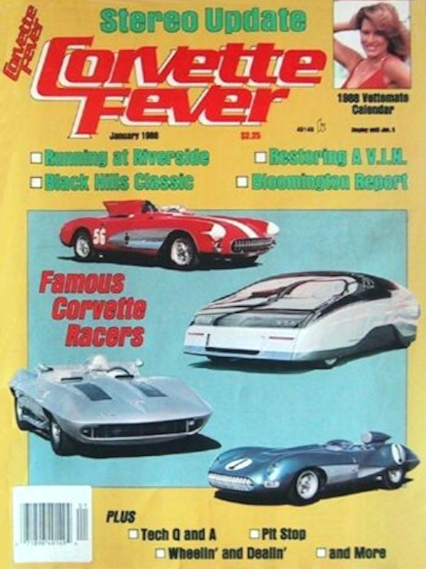 Corvette Fever Jan January 1988