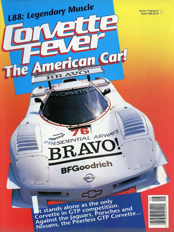 Corvette Fever Aug August 1989