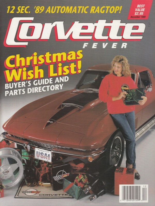 Corvette Fever Dec December 1989