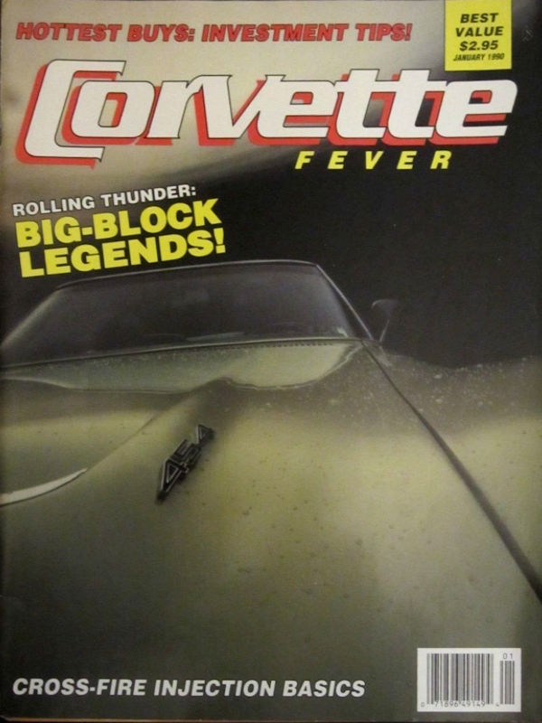 Corvette Fever Jan January 1990