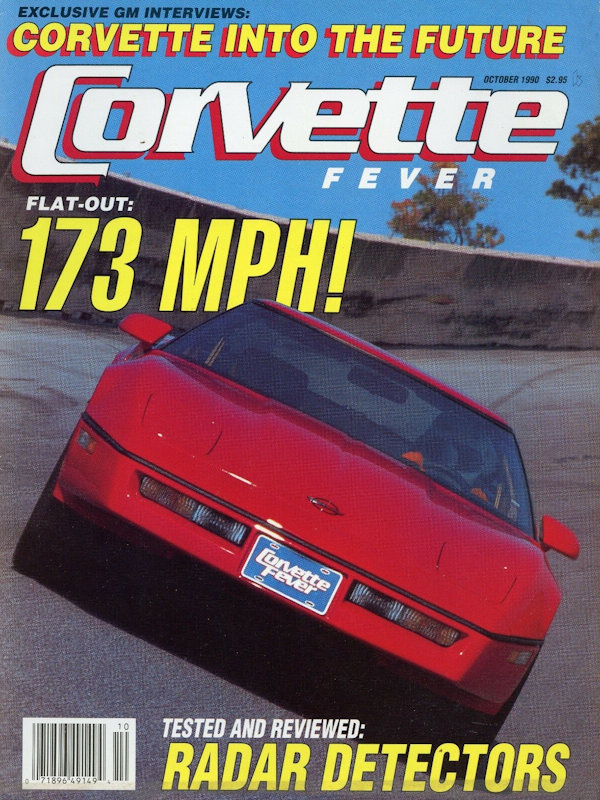 Corvette Fever Oct October 1990