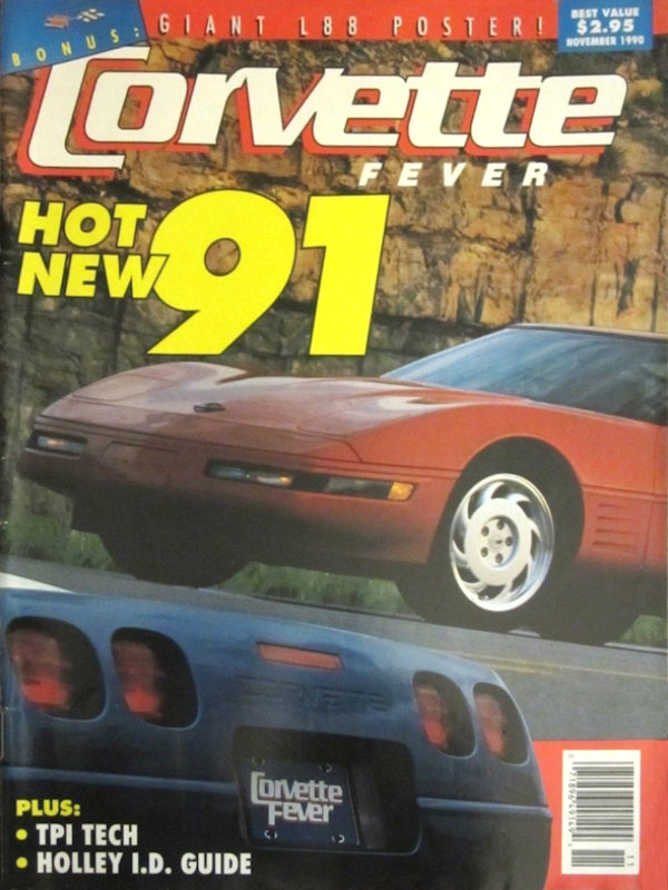 Corvette Fever Nov November 1990