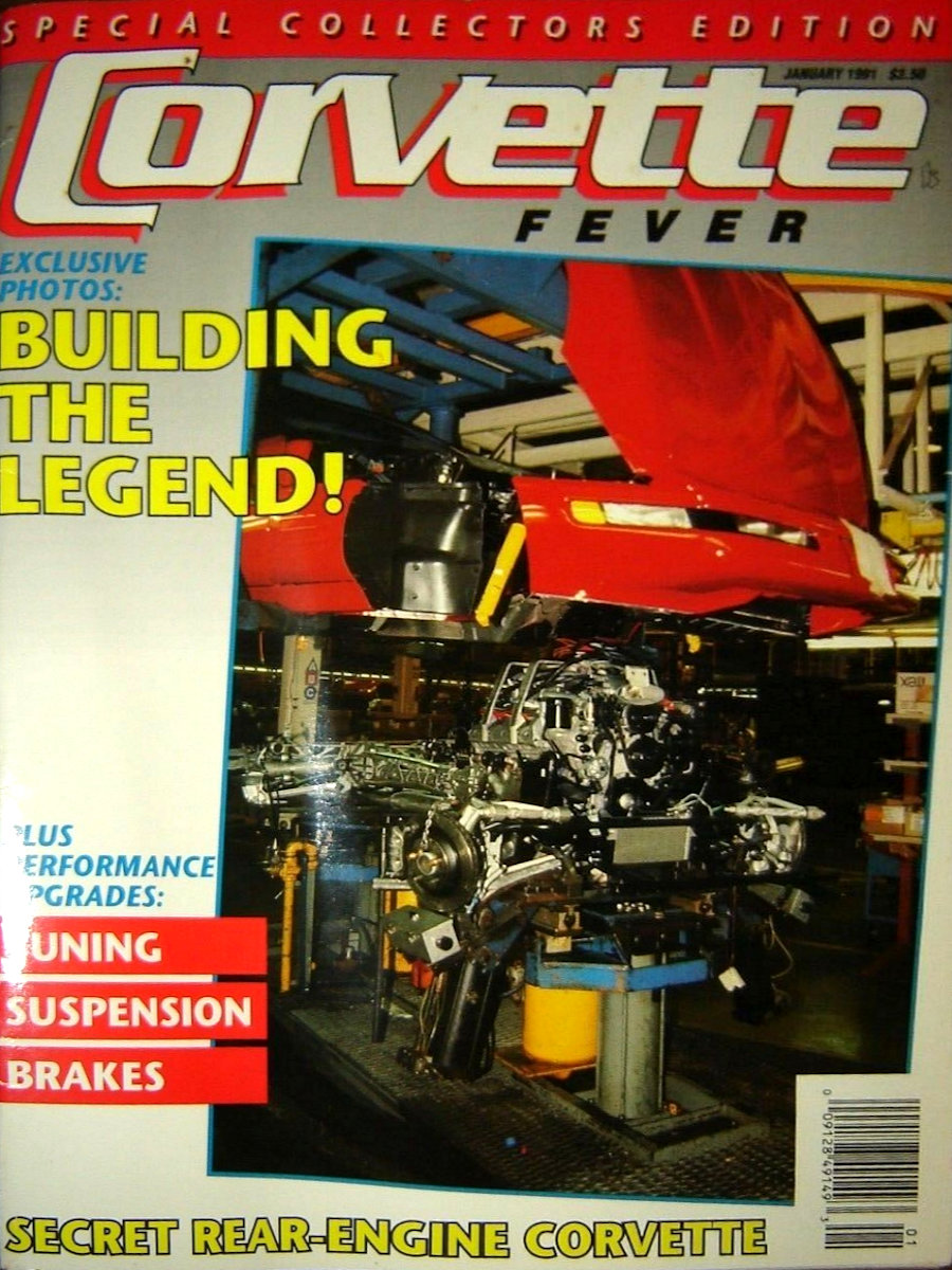 Corvette Fever Jan January 1991