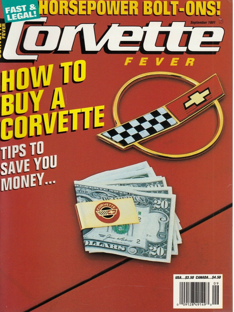 Corvette Fever Sept September 1991