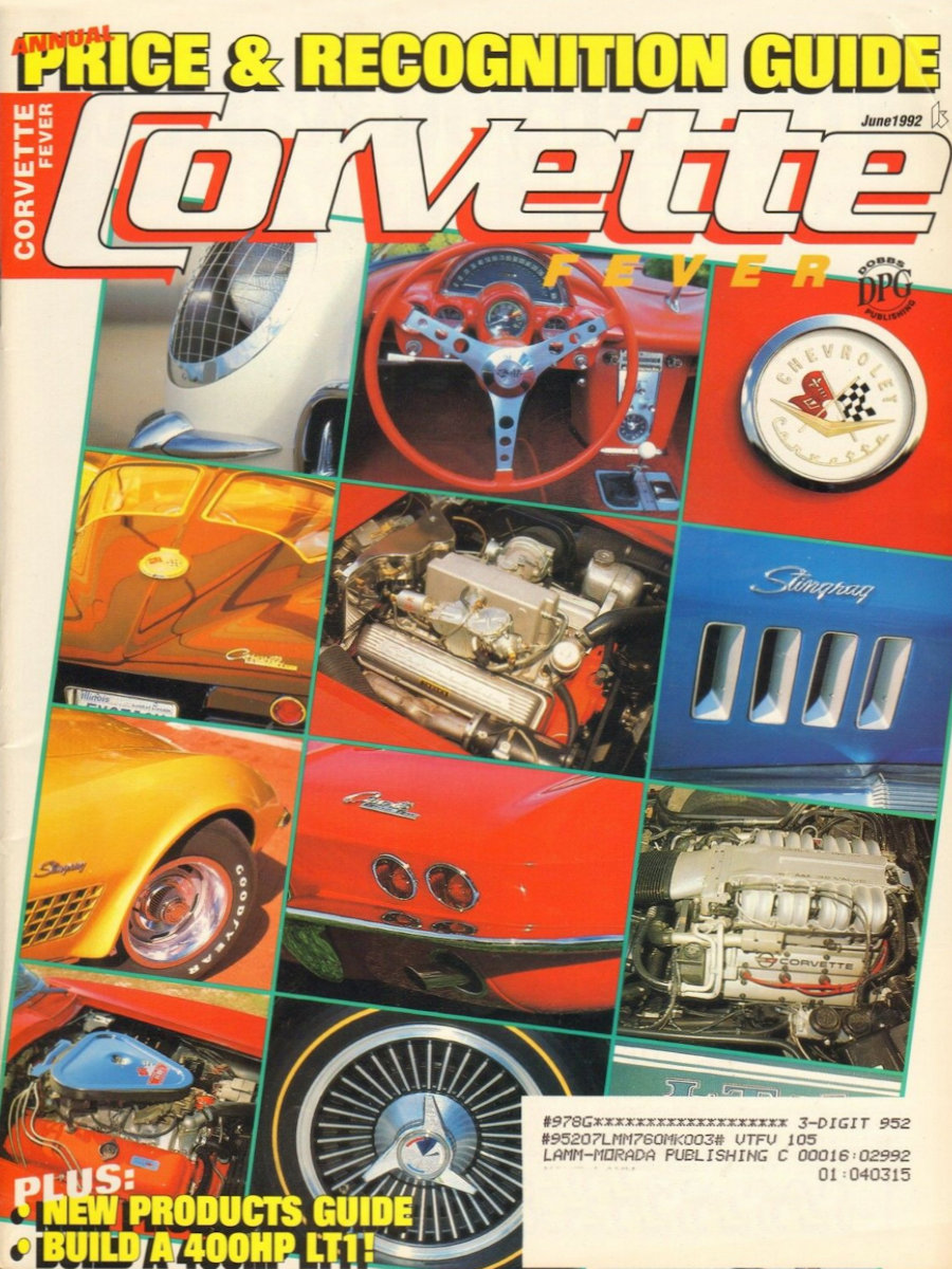 Corvette Fever June 1992