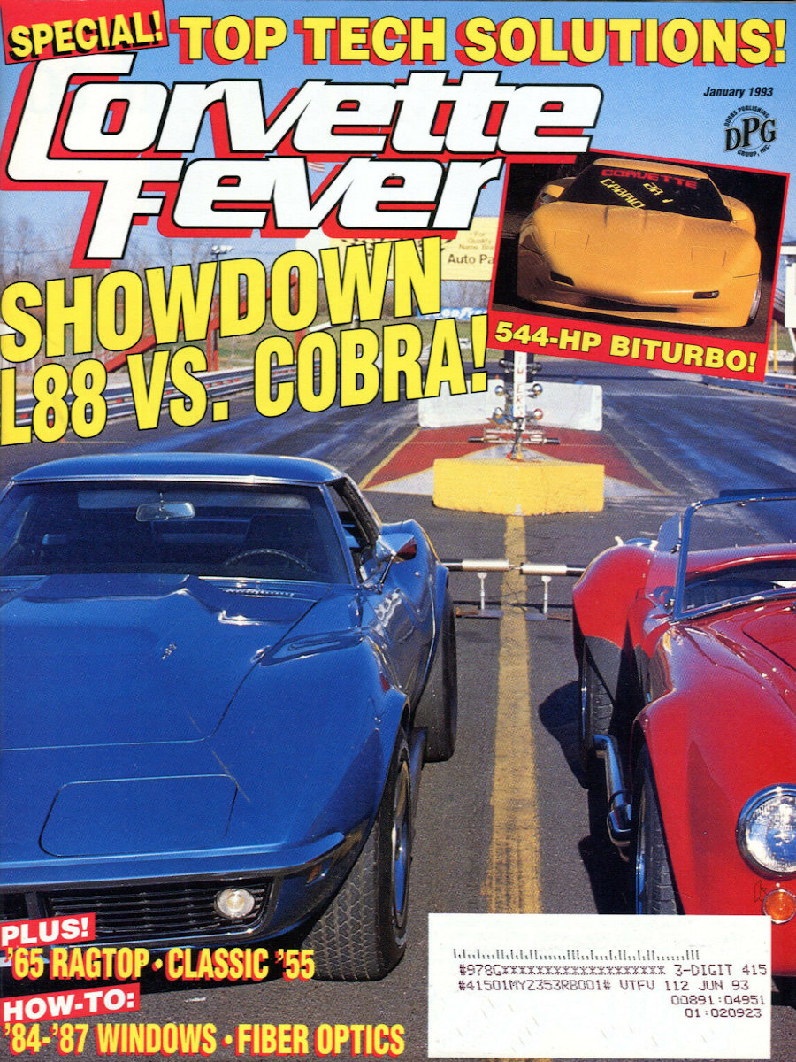 Corvette Fever Jan January 1993