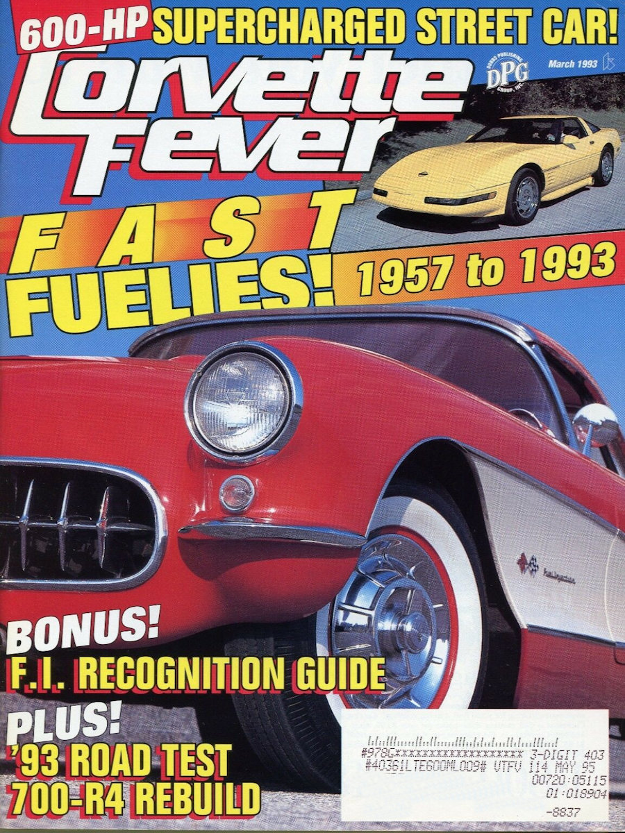 Corvette Fever Mar March 1993