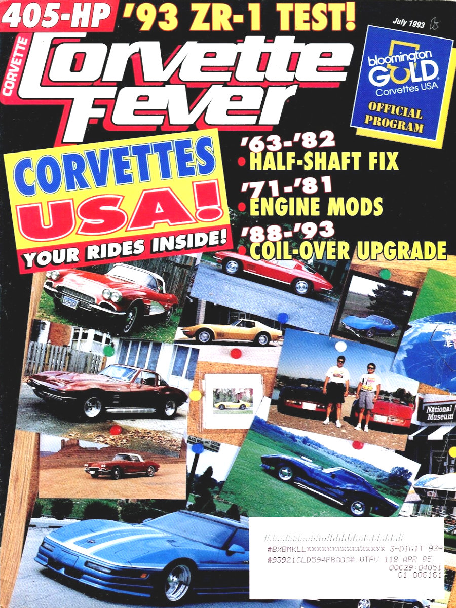 Corvette Fever July 1993