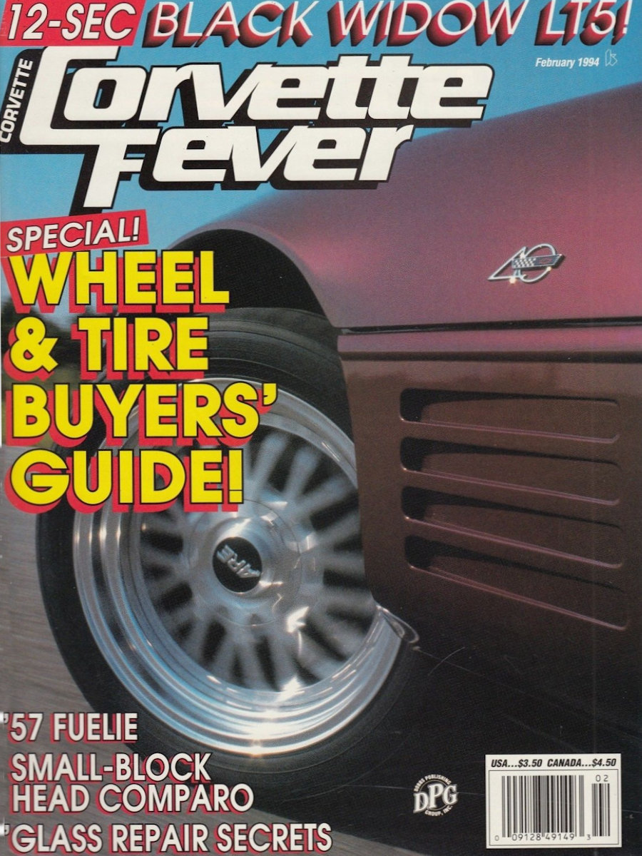 Corvette Fever Feb February 1994