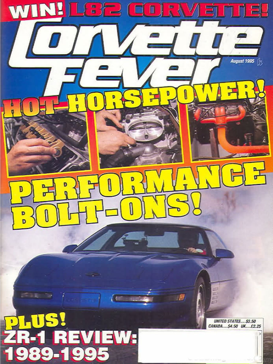 Corvette Fever Aug August 1995