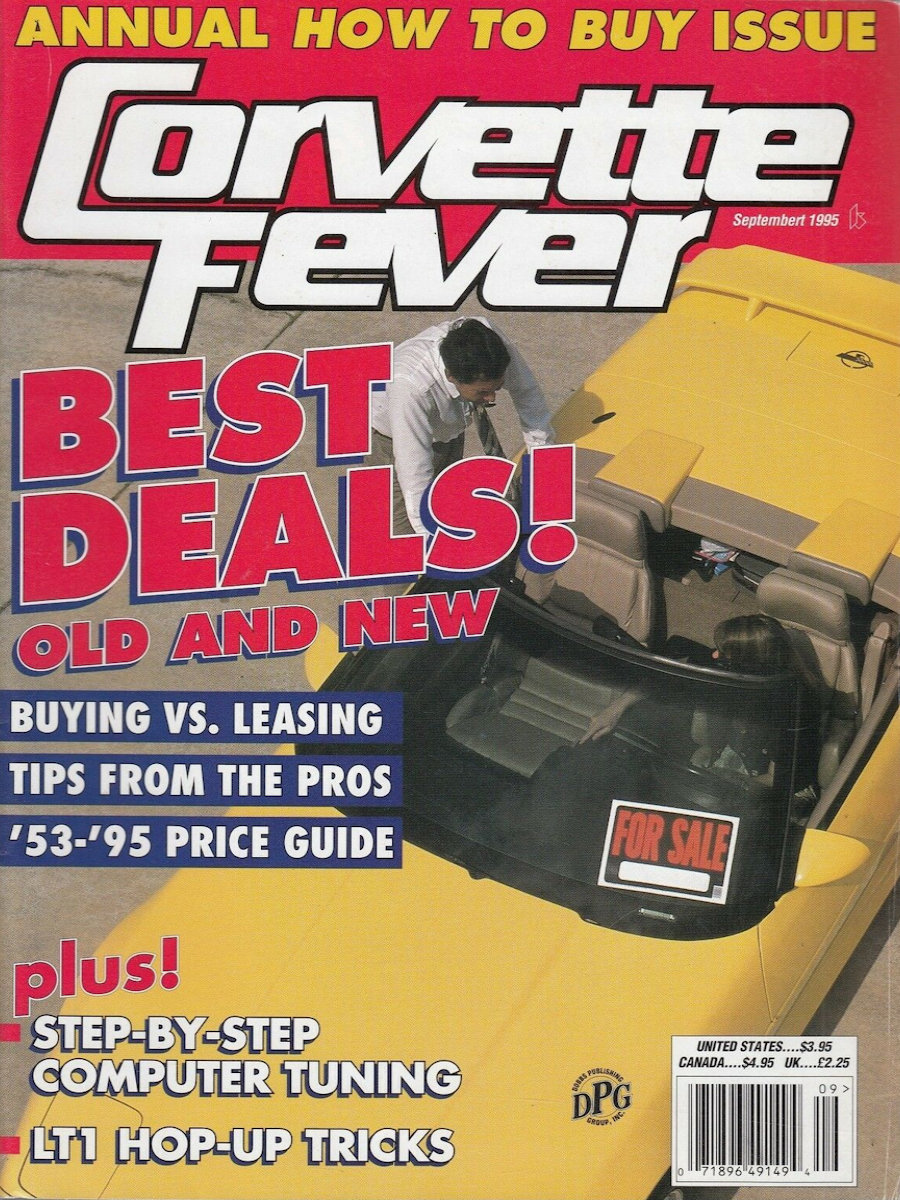 Corvette Fever Sept September 1995