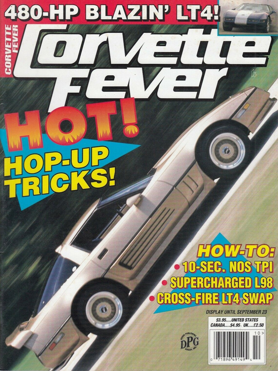 Corvette Fever Oct October 1995