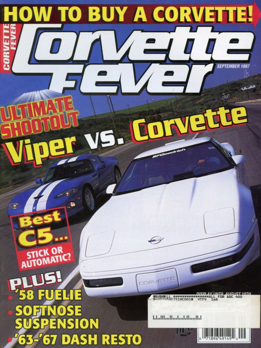 Corvette Fever Sept September 1997