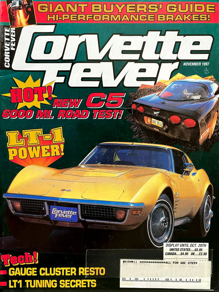 Corvette Fever Nov November 1997