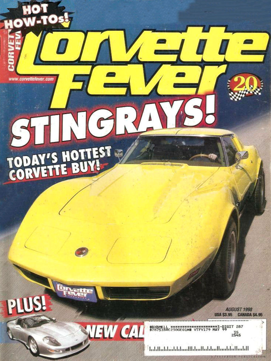 Corvette Fever Aug August 1998