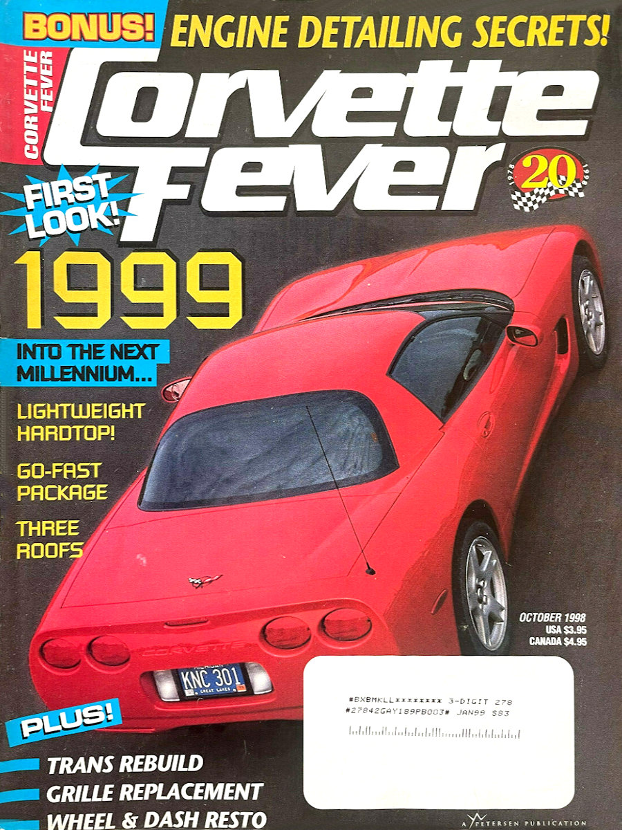 Corvette Fever Oct October 1998