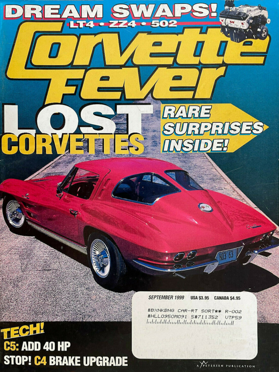 Corvette Fever Sept September 1999
