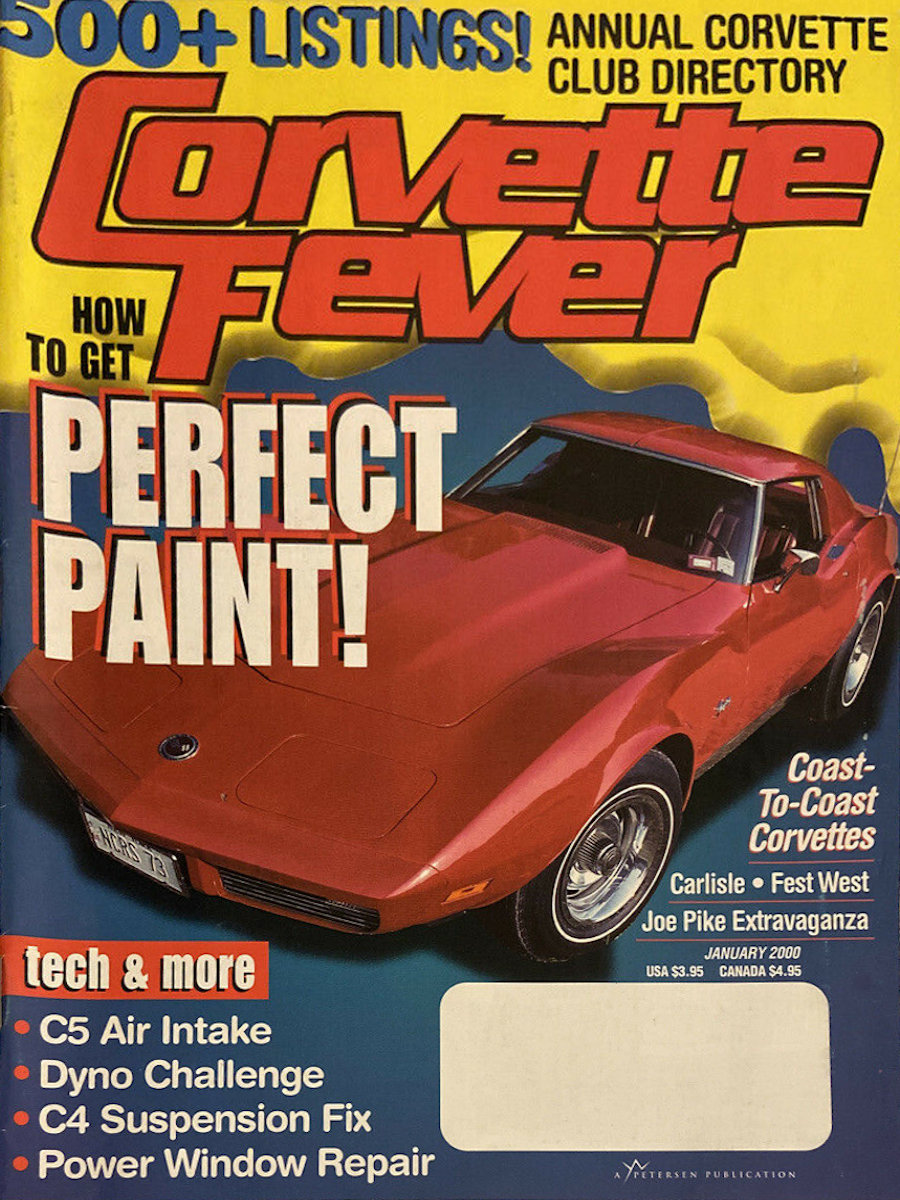 Corvette Fever Jan January 2000