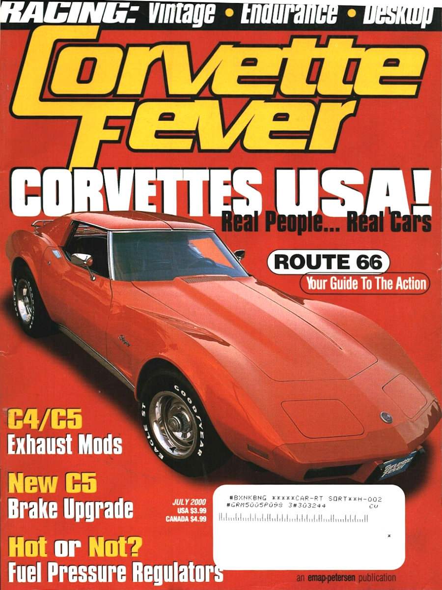 Corvette Fever Jul July 2000