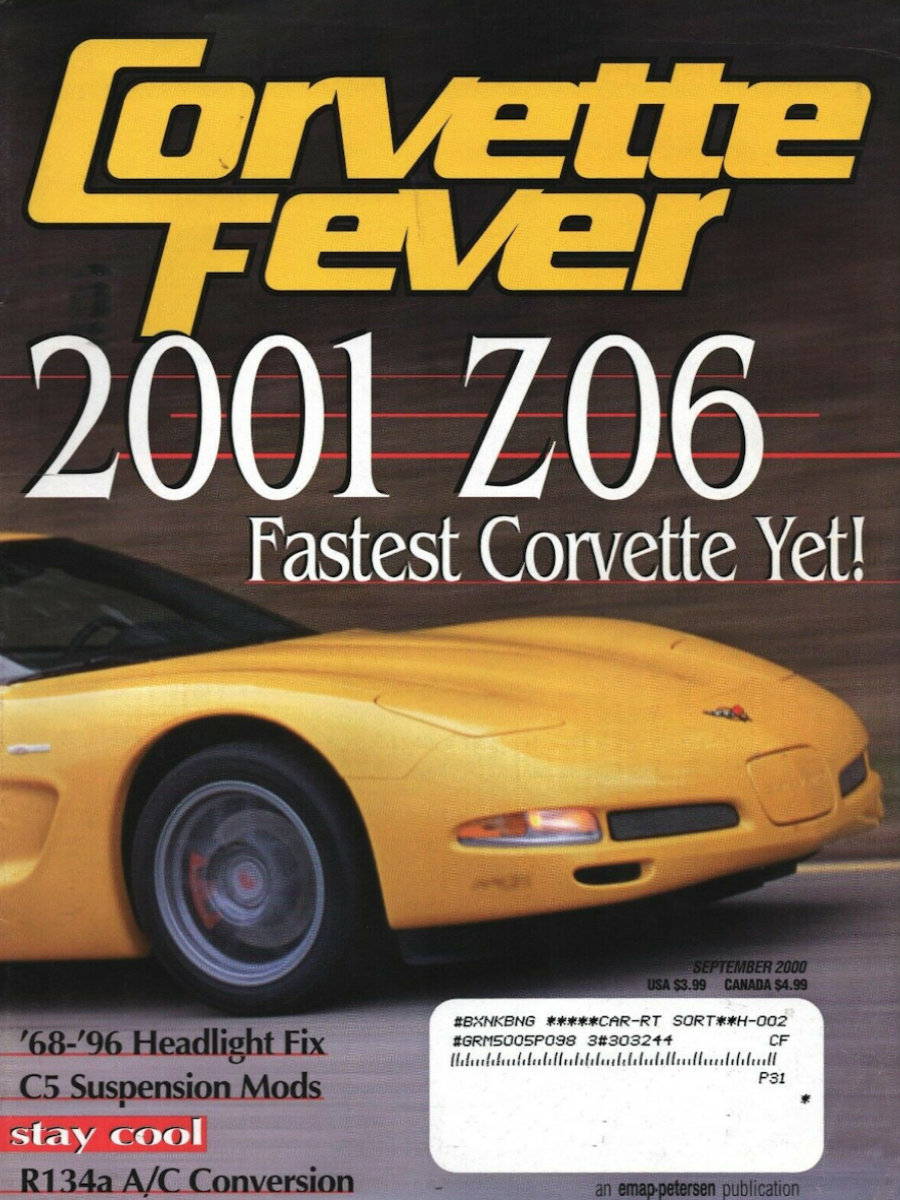 Corvette Fever Sept September 2000