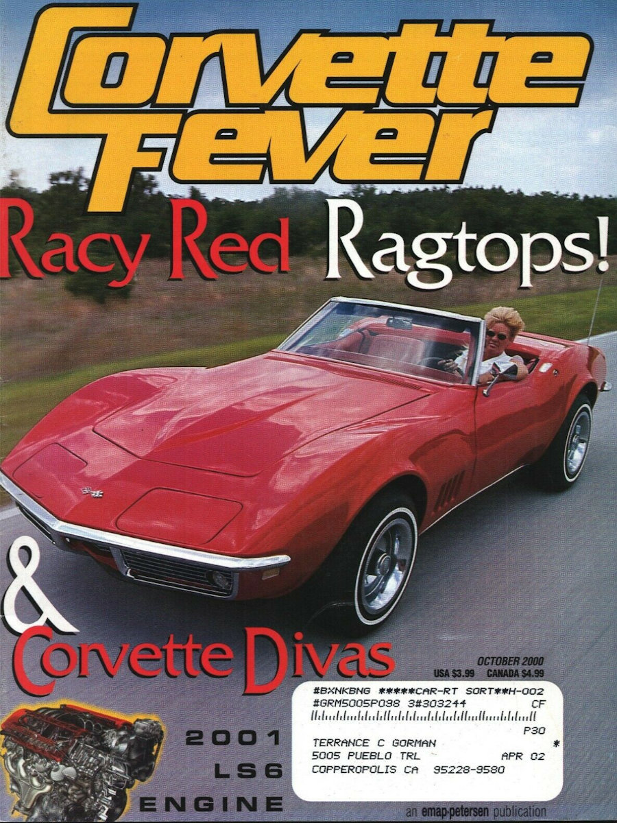 Corvette Fever Oct October 2000