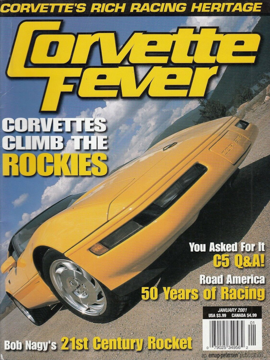 Corvette Fever Jan January 2001