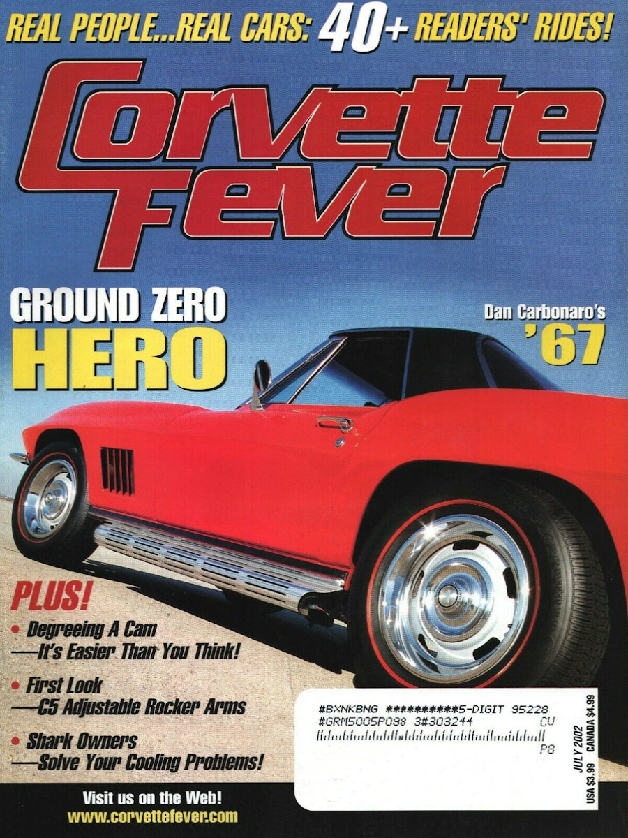 Corvette Fever Jul July 2002