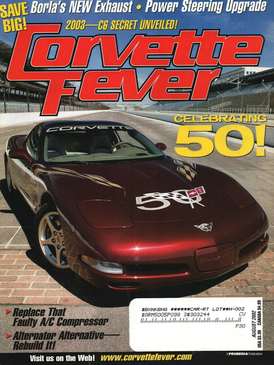 Corvette Fever Aug August 2002