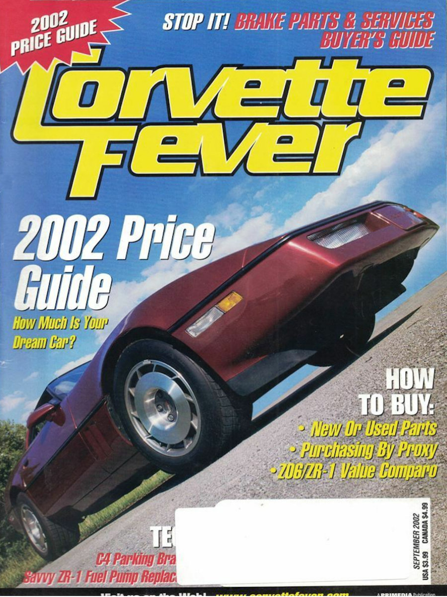 Corvette Fever Sept September 2002