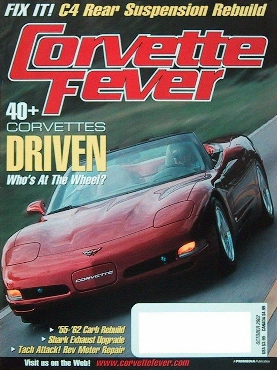 Corvette Fever Oct October 2002
