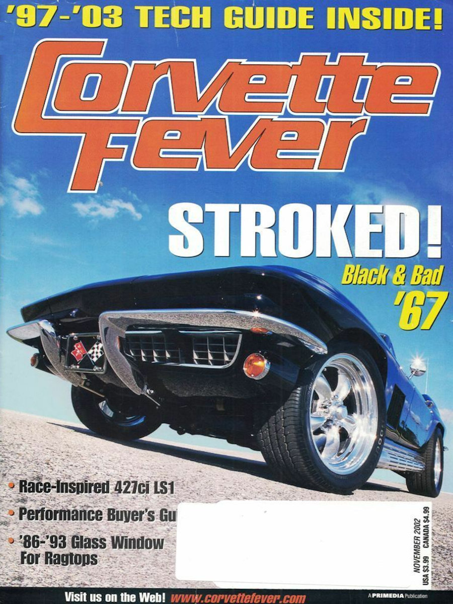 Corvette Fever Nov November 2002