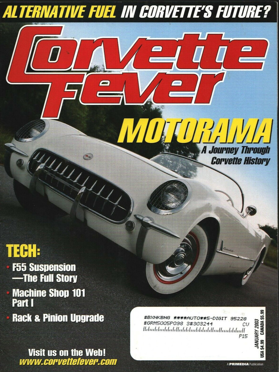 Corvette Fever Jan January 2003
