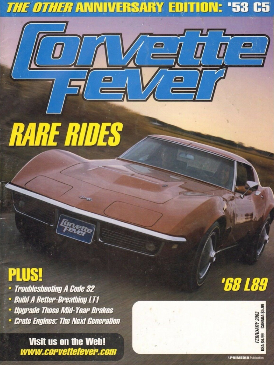 Corvette Fever Feb February 2003