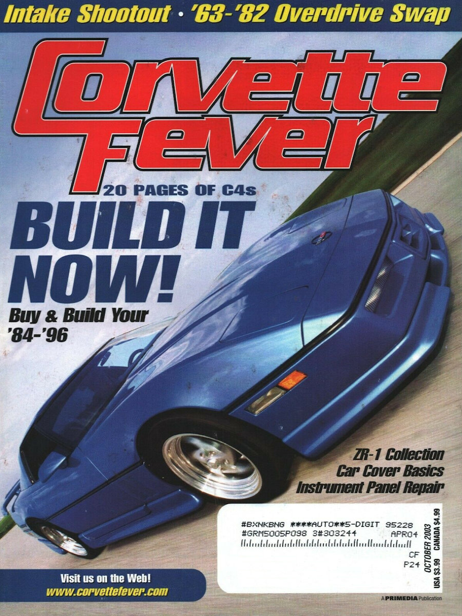 Corvette Fever Oct October 2003