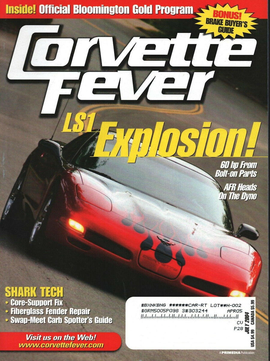Corvette Fever Jul July 2004