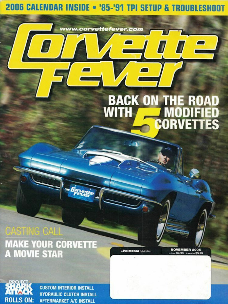 Corvette Fever Nov November 2005