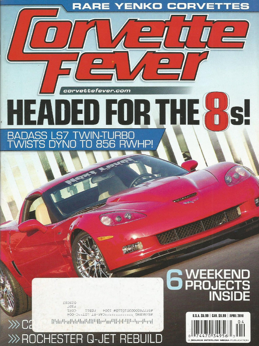 Corvette Fever Apr April 2010