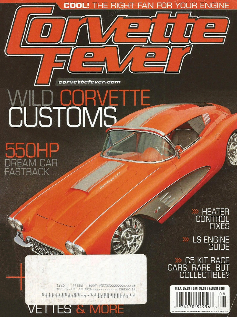Corvette Fever Aug August 2010